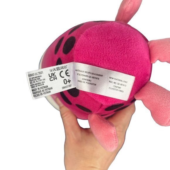 Funko Pink Bubble Tea Blue Straw Sleepy Plush Stuffed Gamestop Exclusive 2021 - Picture 7 of 10